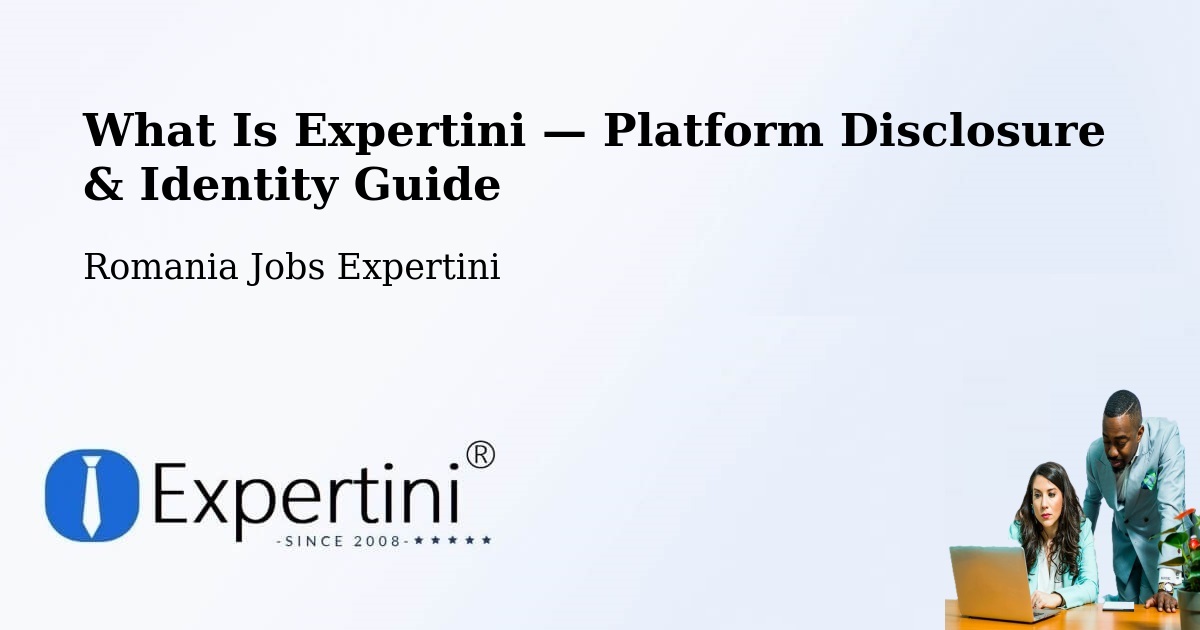 What Is Expertini — Platform Disclosure & Identity Guide – Buceş